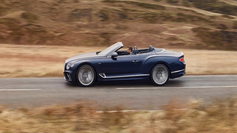 2022 Bentley Continental GT Speed Convertible puts 208 mph of wind in your hair